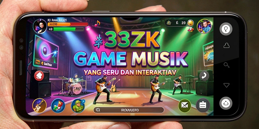Gameplay seru dari 33ZK yang menampilkan berbagai alat musik.