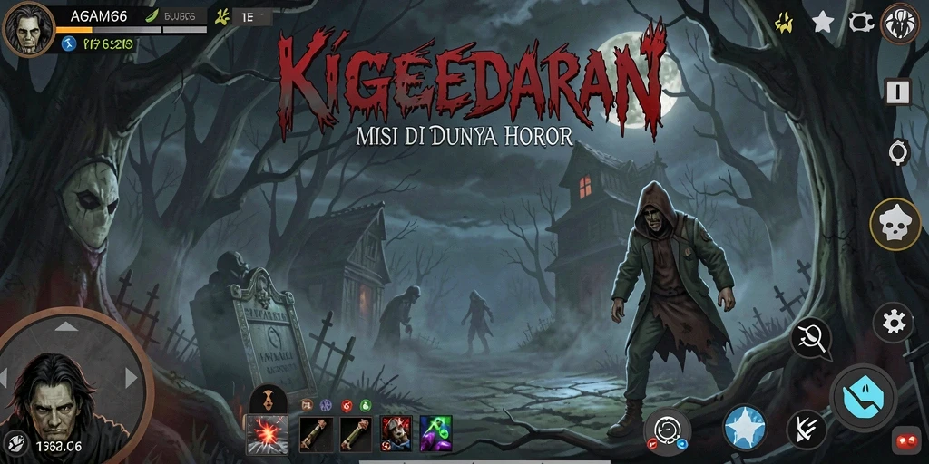 Gameplay mendebarkan dengan suasana horor yang nyata.