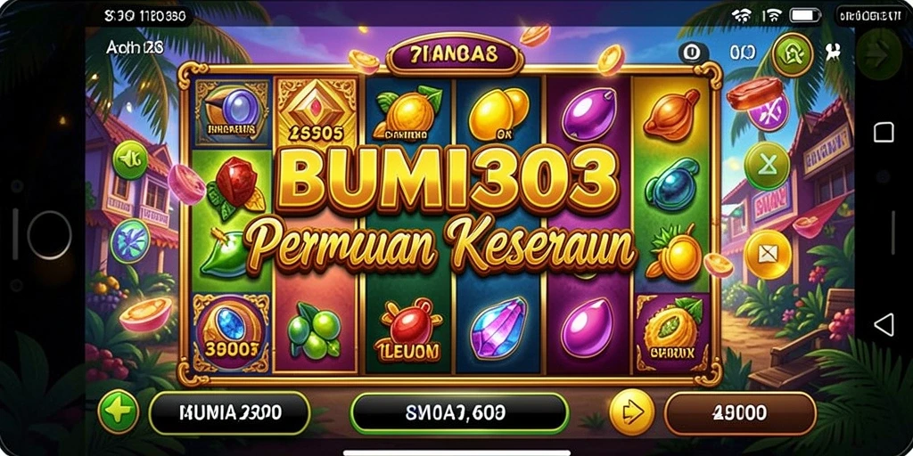 Gameplay Slot BUMI303 dengan grafis menawan dan fitur menarik.