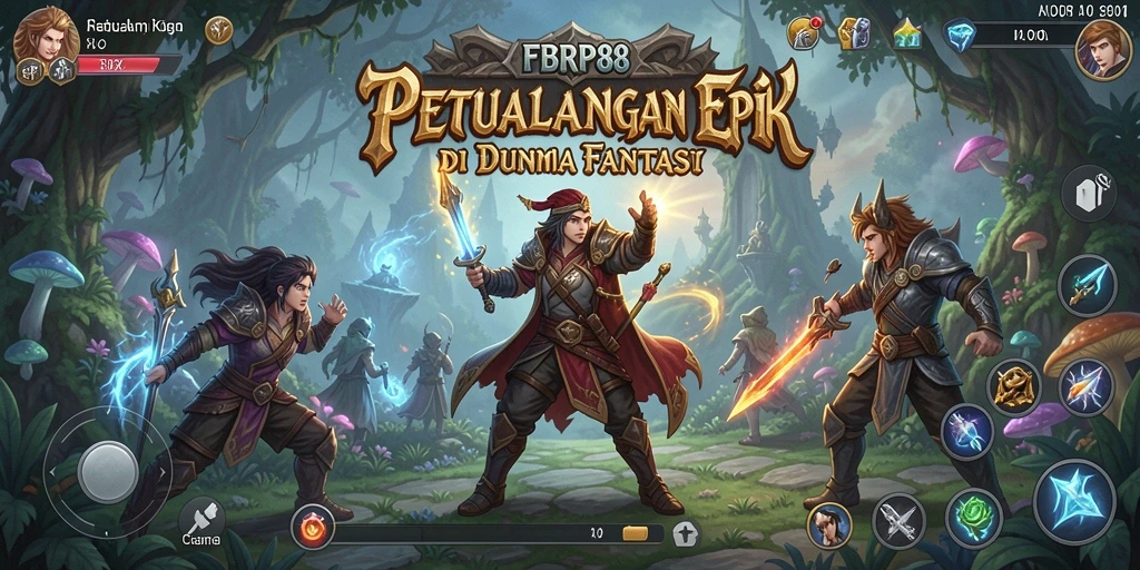 Gameplay seru di dunia petualangan FBRP88.