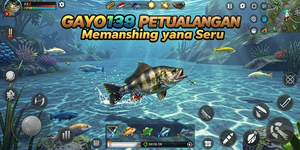 Tangkapan ikan yang menakjubkan dalam permainan memancing GAYO138.