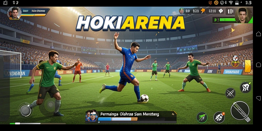 Tampilan menarik dari gameplay HOKIARENA yang mendebarkan.