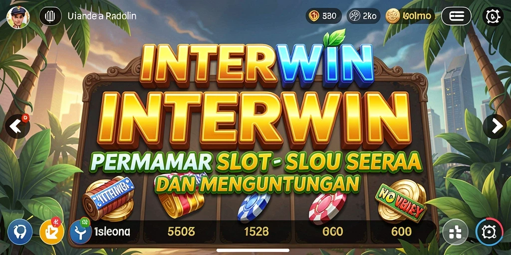 Gameplay seru dengan berbagai tema Slot di INTERWIN.