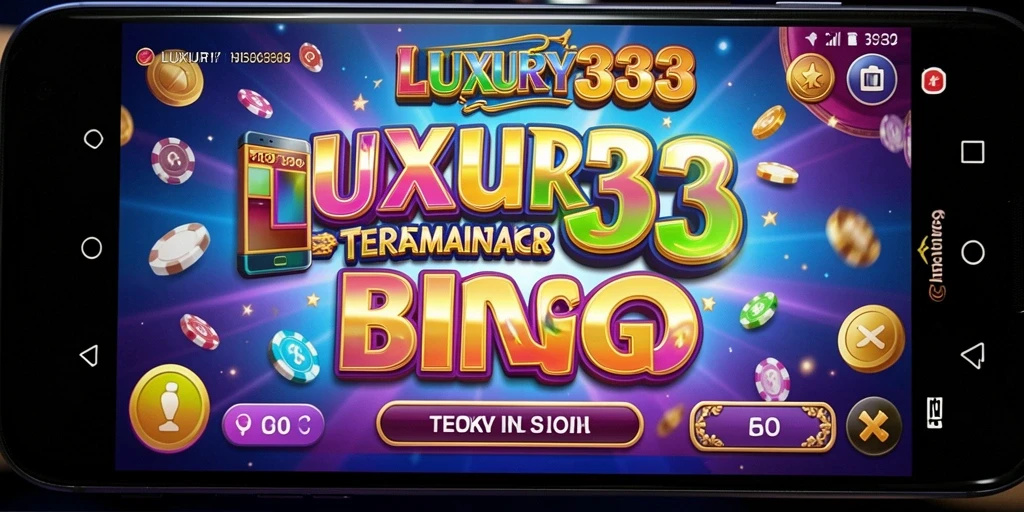 Screenshot gameplay LUXURY333 yang menampilkan keseruan permainan Bingo.
