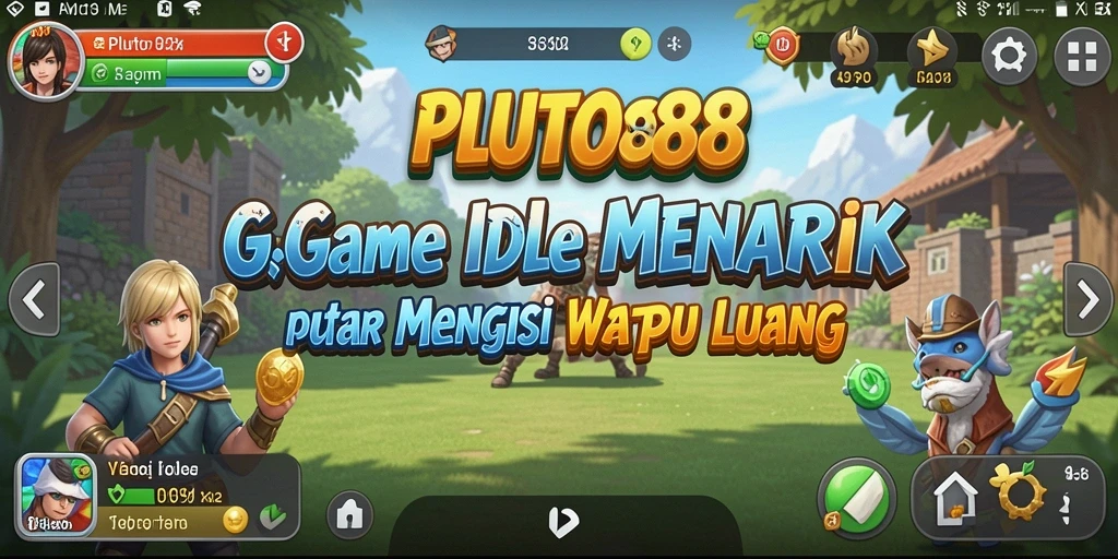 Tampilan gameplay PLUTO88 yang menarik dan interaktif.