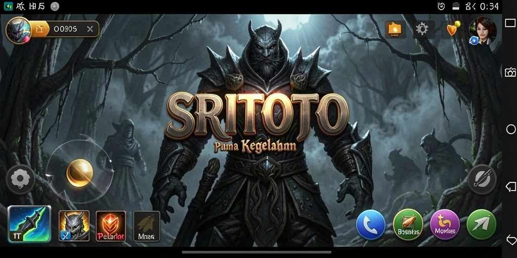 Tampilan seram dari gameplay SRITOTO yang mendebarkan.