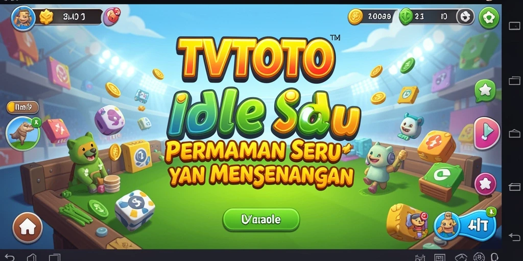 Tampilan gameplay <strong>TVTOTO</strong> yang menarik dan penuh warna.